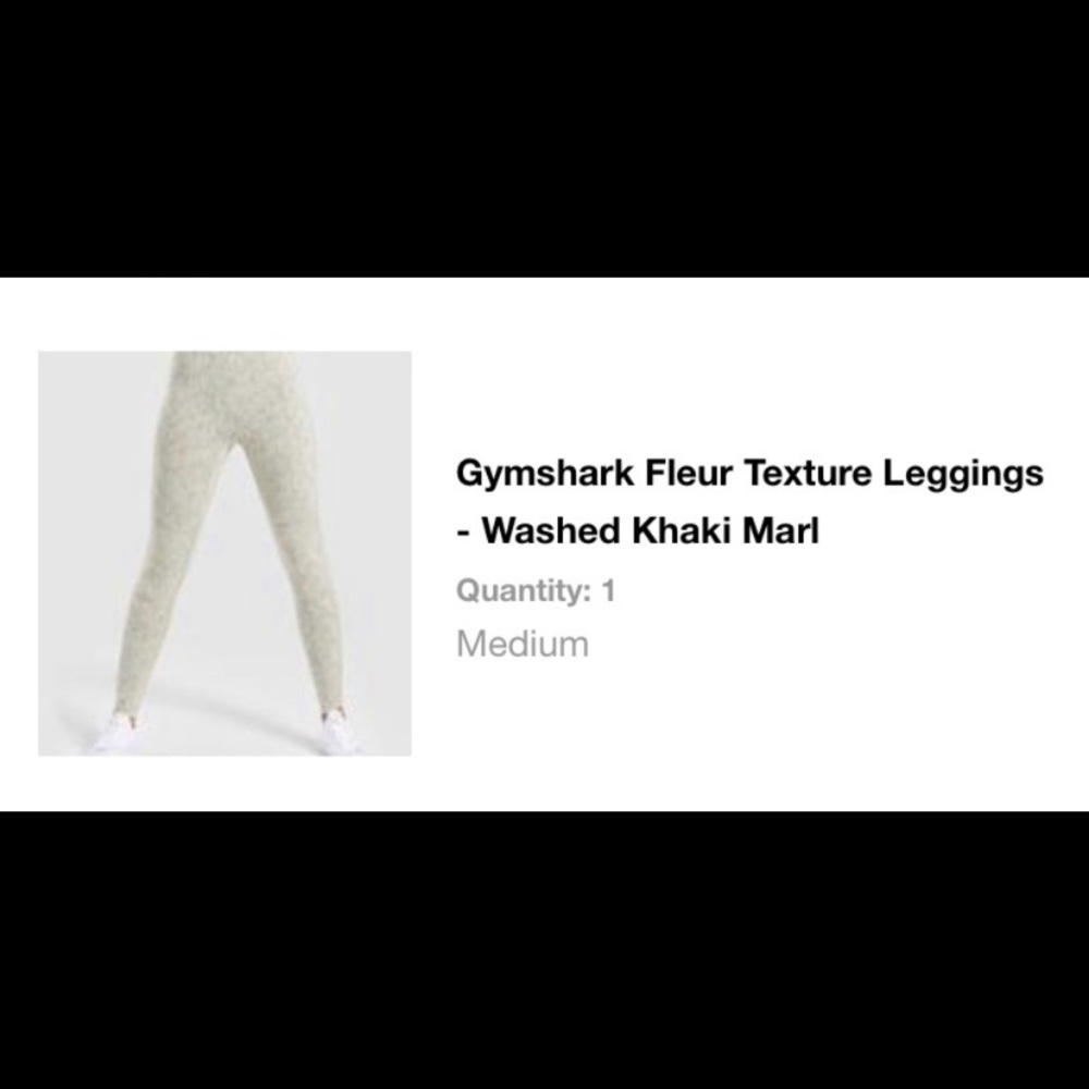 Brand new fleur khaki texture leggings !